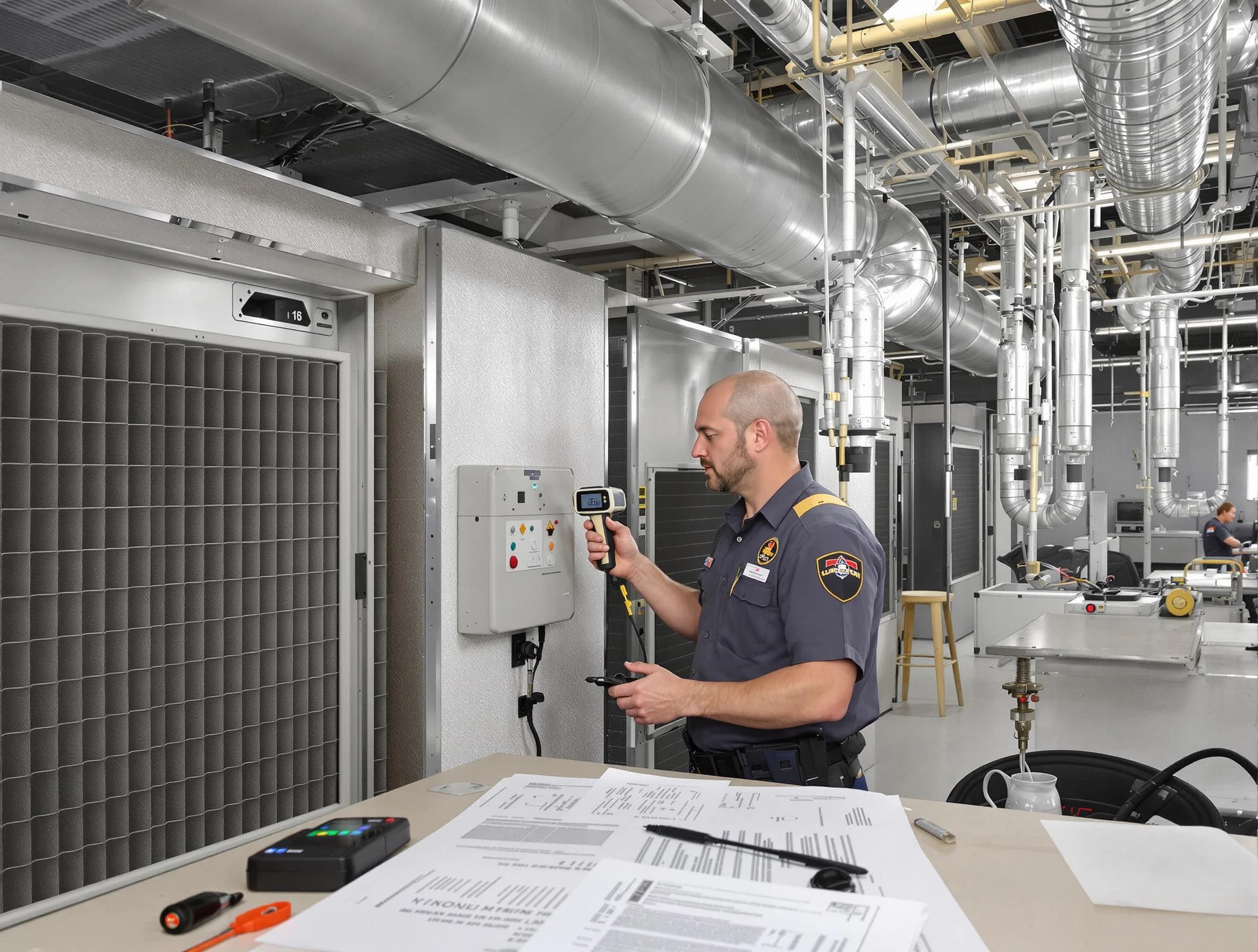 Professional filter system inspection by Placitas Air Duct Cleaning in Placitas