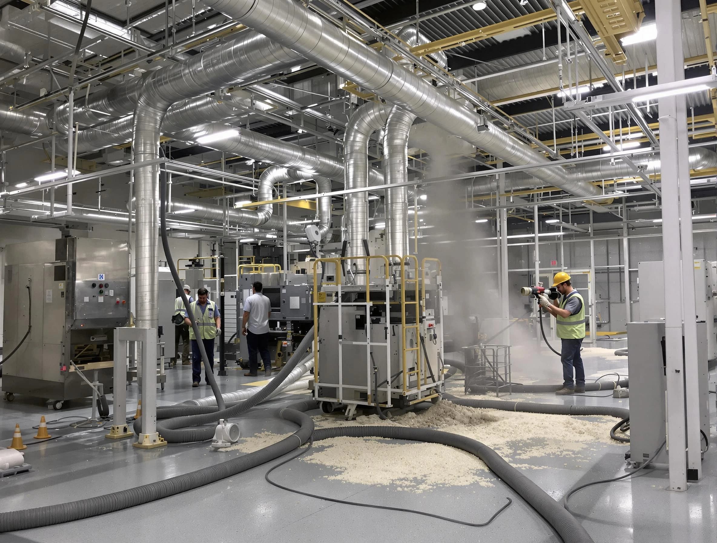 Heavy-duty industrial duct cleaning by Placitas Air Duct Cleaning in Placitas