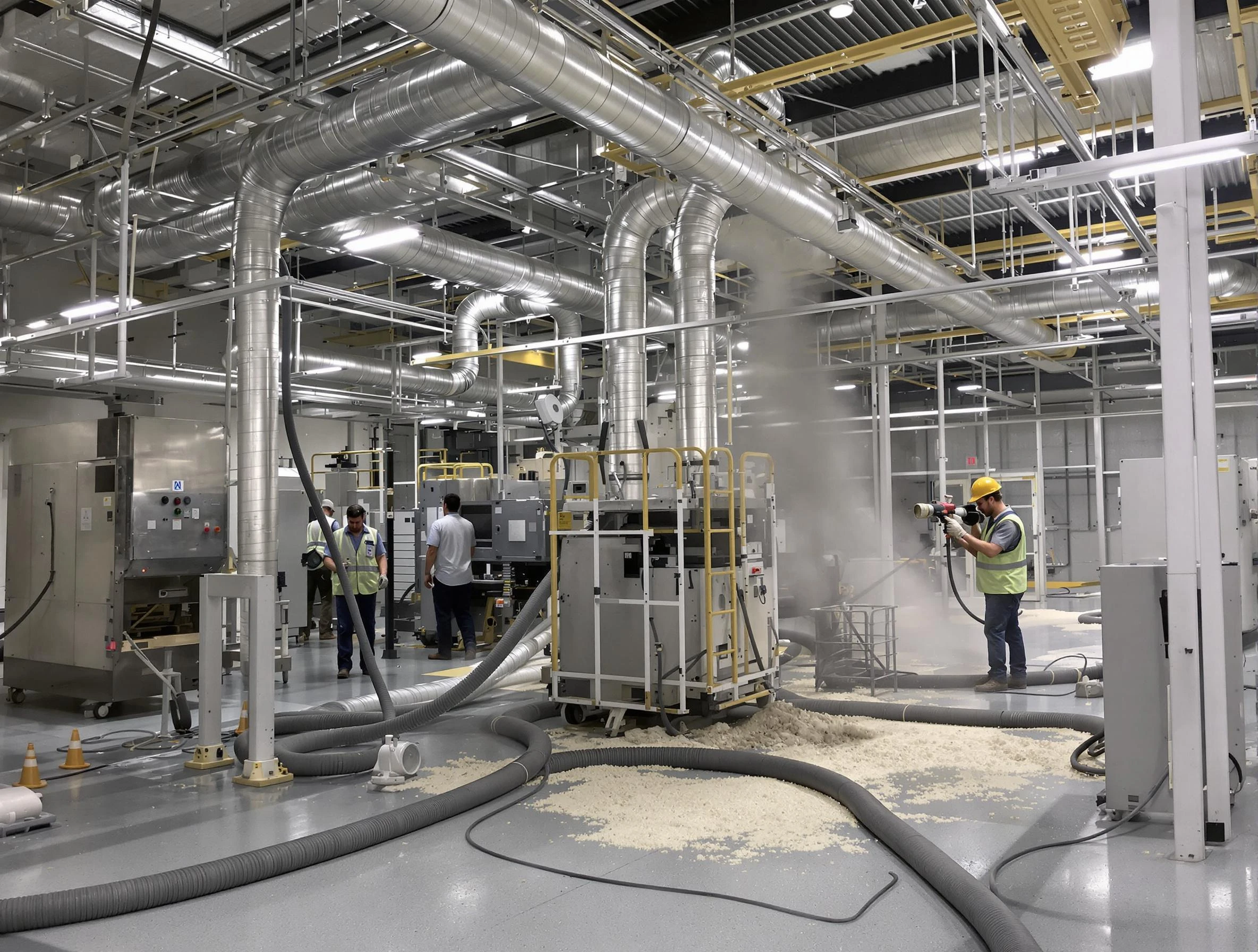 Heavy-duty industrial duct cleaning by Placitas Air Duct Cleaning in Placitas